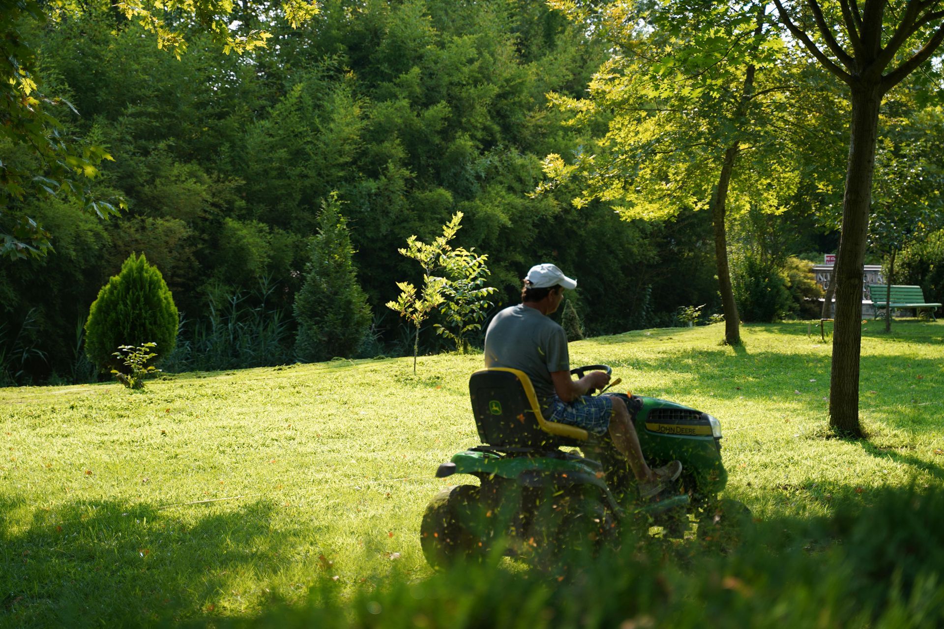 Lawn mowing